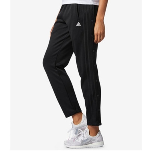 adidas women's tricot snap pants